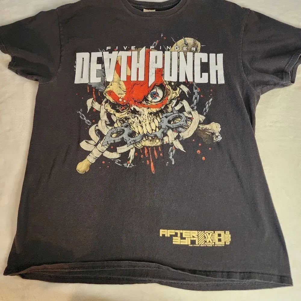 Delta Pro Weight Five Finger Death Punch Afterlife Graphic Tshirt Size Large